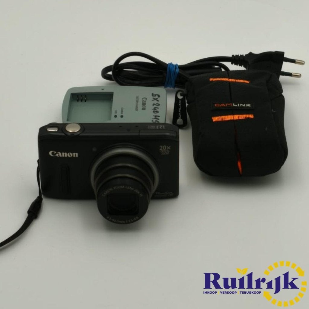 Canon Powershot SX240 HS Digitale camera 21.1 MP - Zgan, Canon, Zo goed als nieuw, Support@canon.com, 30-2, Shimomaruko 3-chome, Ohta-ku
Tokyo 146-8501
Japan