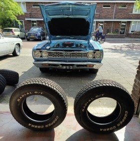 225/70-15 COOPER COBRA, Auto-onderdelen, Banden en Velgen, Gebruikt, 15 inch, Ophalen of Verzenden, Band(en)