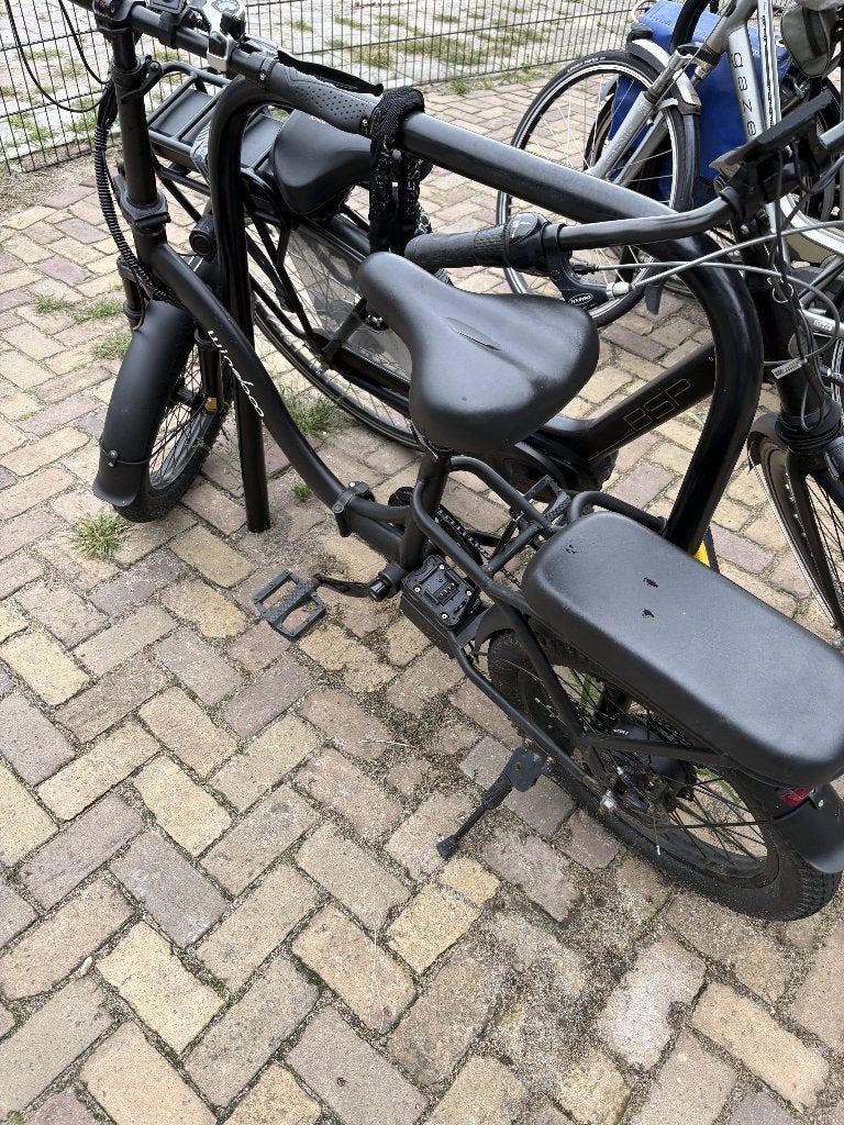 Windgoo E20 opvouwbare elektrische fatbike ebike, Gebruikt, Minder dan 47 cm, 30 tot 50 km per accu, Ophalen