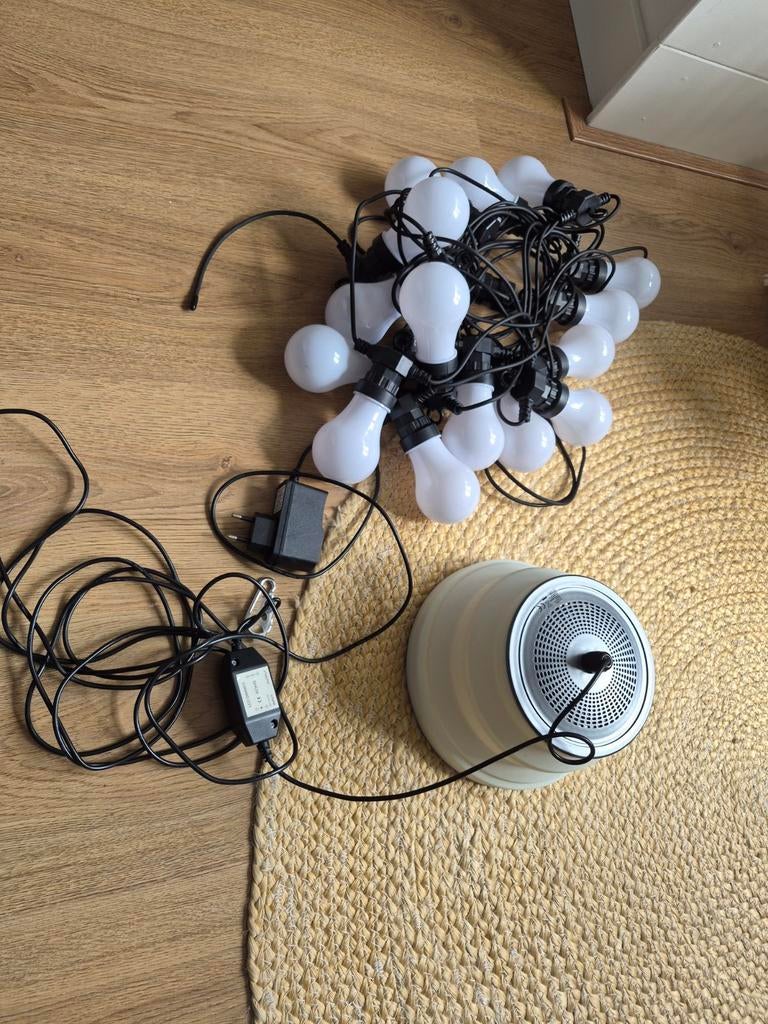 ProPlus LED silicone hanglamp + LED sfeerverlichting, Caravans en Kamperen, Kampeeraccessoires, Nieuw, Ophalen of Verzenden