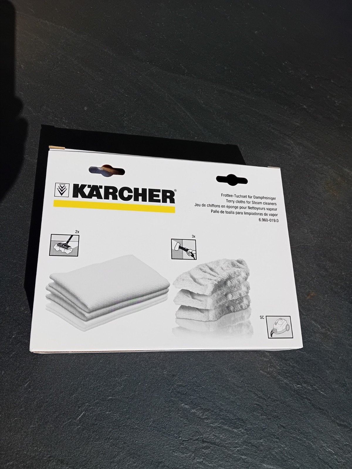 Nieuwe Kärcher doekenset voor stoomreinigers, Ophalen of Verzenden