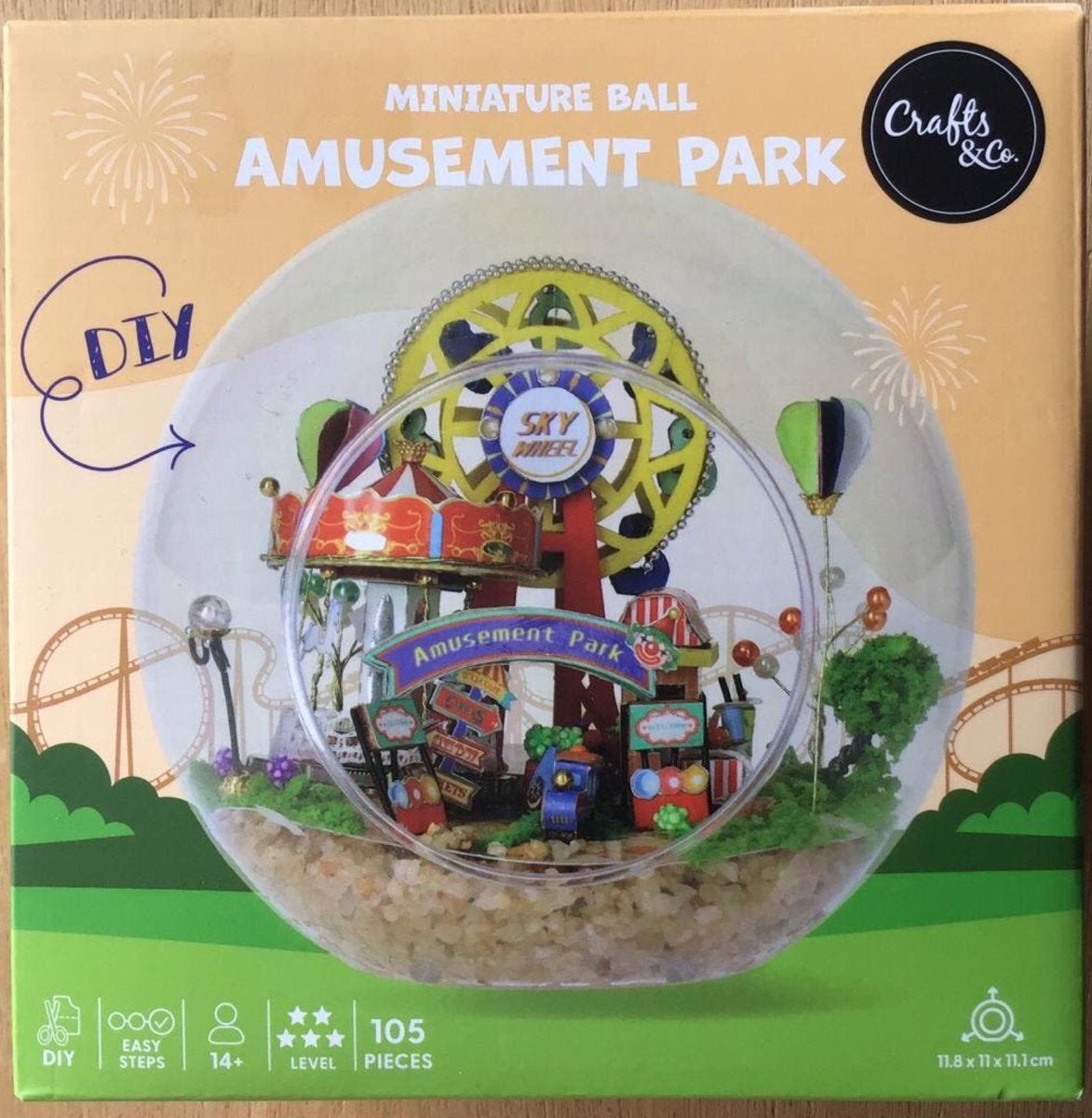 Crafts & Co DIY Amusement Park - NIEUW, Nieuw, Meerkleurig, Overige merken, Knutselset