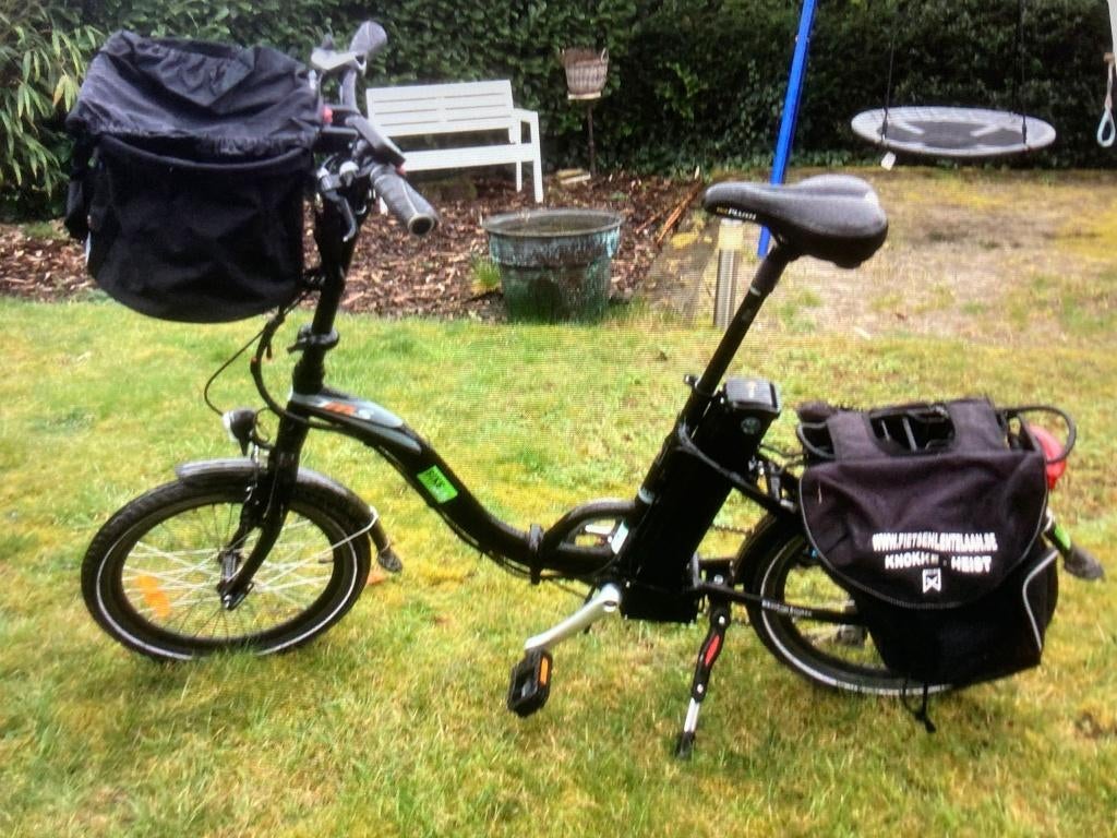 Elektrische vouwfiets JMS, 20 inch of meer, Zo goed als nieuw, Totaal opvouwbaar, Ophalen