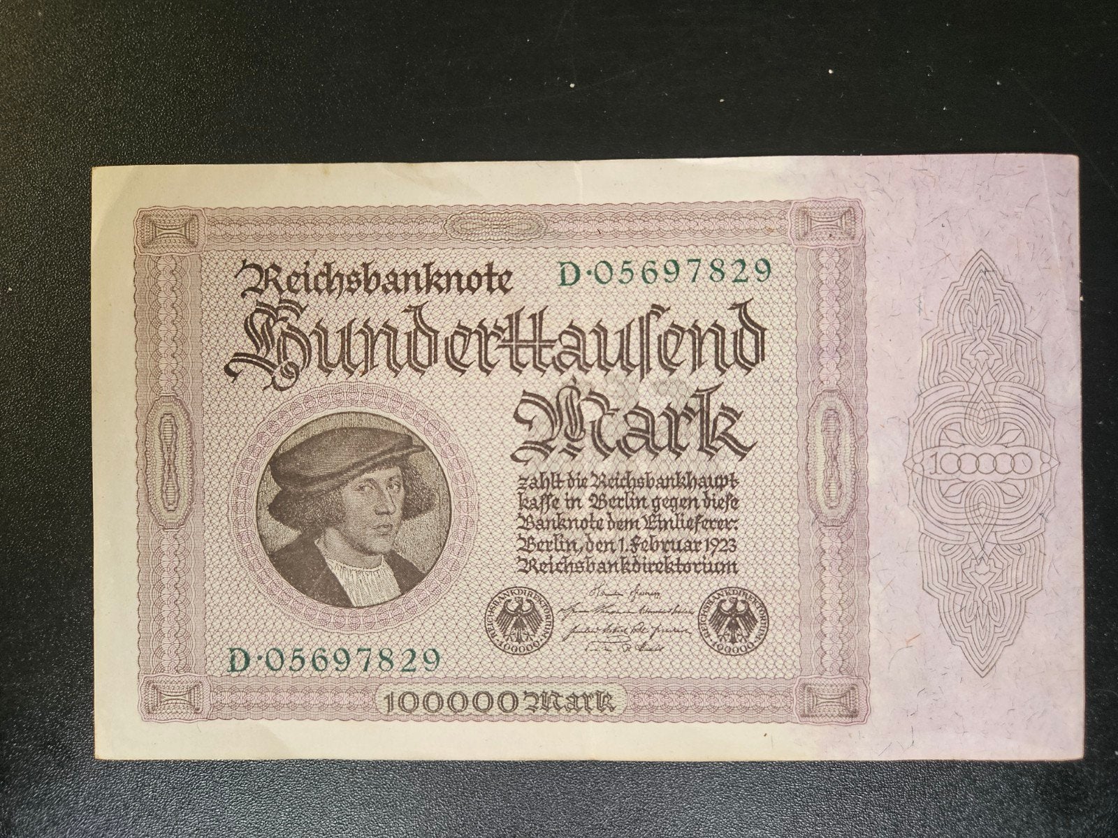 Duitsland pick 83a 1923, Ophalen of Verzenden, Duitsland, Los biljet
