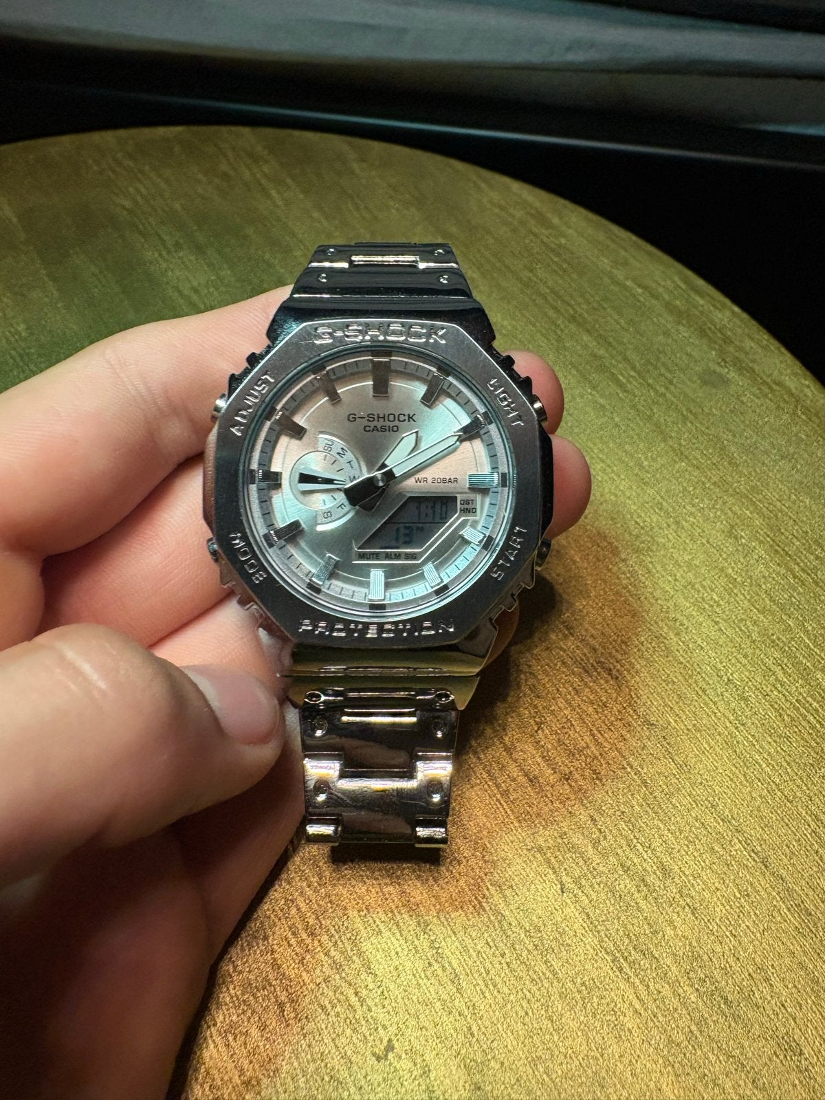 Casio G-Shock GM-2100 horloge, Sieraden, Tassen en Uiterlijk, Casio, Gebruikt, Staal, Polshorloge