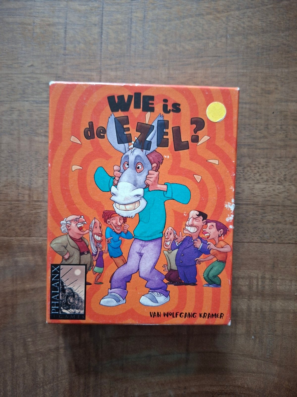 Wie is de Ezel? Kaartspel van Wolfgang Kramer, Hobby en Vrije tijd, Gezelschapsspellen | Kaartspellen, Vijf spelers of meer, Ophalen of Verzenden