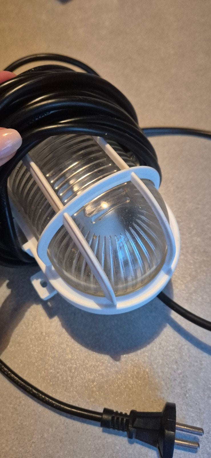 Voortent lamp, Wit, Gebruikt, Waterbestendig, Kunststof