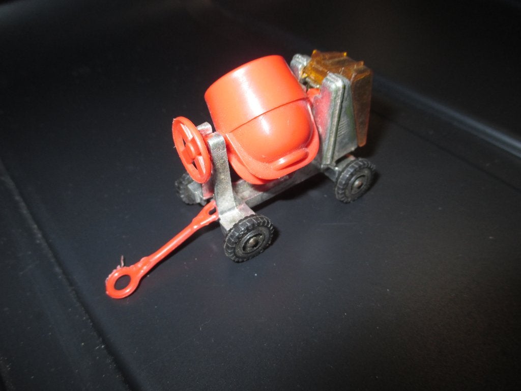 1:43 - 1:50 Cementmolen / cement mixer - Corgi Juniors, Hobby en Vrije tijd, Ophalen of Verzenden, Gebruikt, Overige typen, Corgi