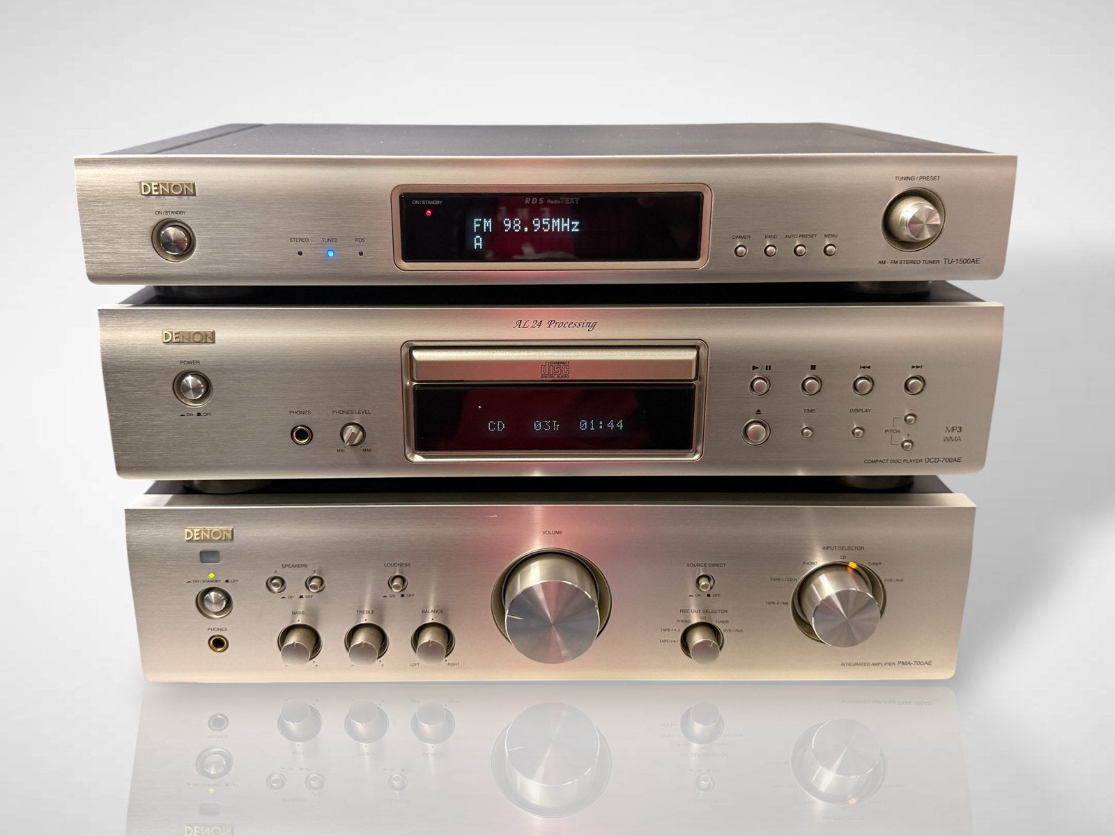 Complete Denon Stereo set: Tuner, CD-speler, Versterker, Audio, Tv en Foto, Stereo-sets, Denon, Gebruikt, Denon, Denon
