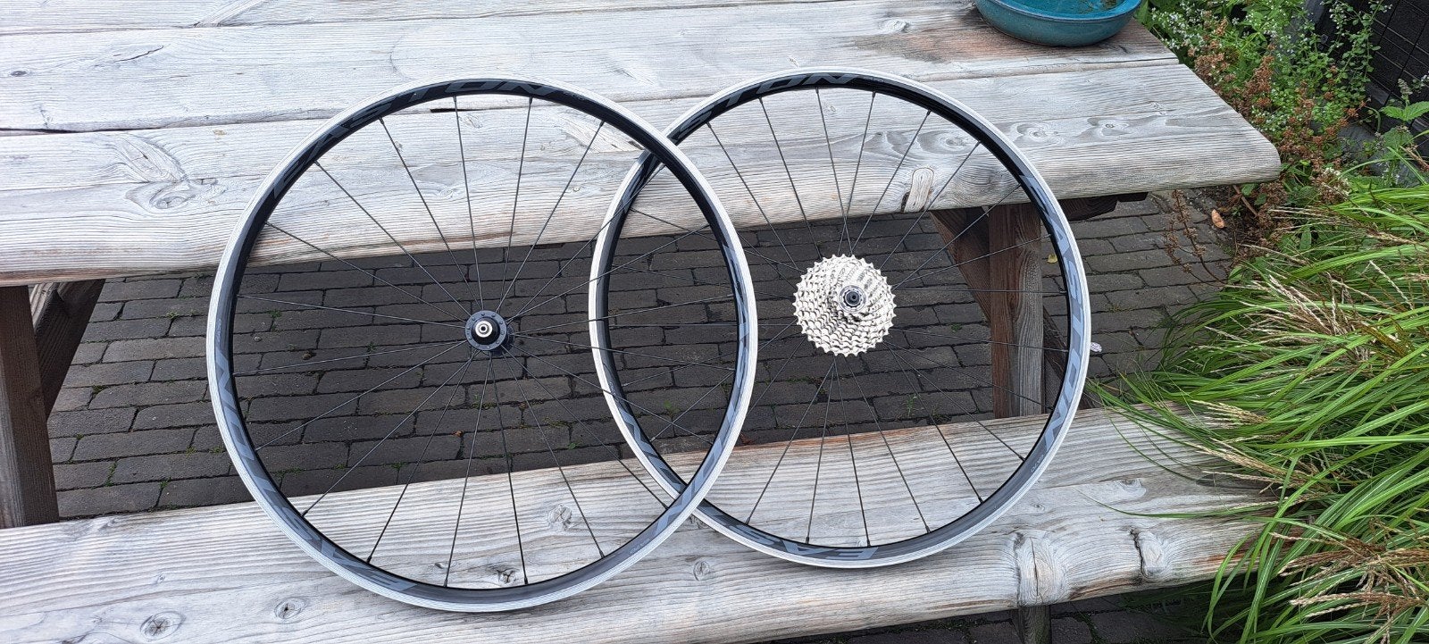 Wielset velgrem Easton EA70 racefiets wielen, Fietsen en Brommers, Fietsonderdelen, Wiel, Gebruikt, Ophalen of Verzenden, Aluminium