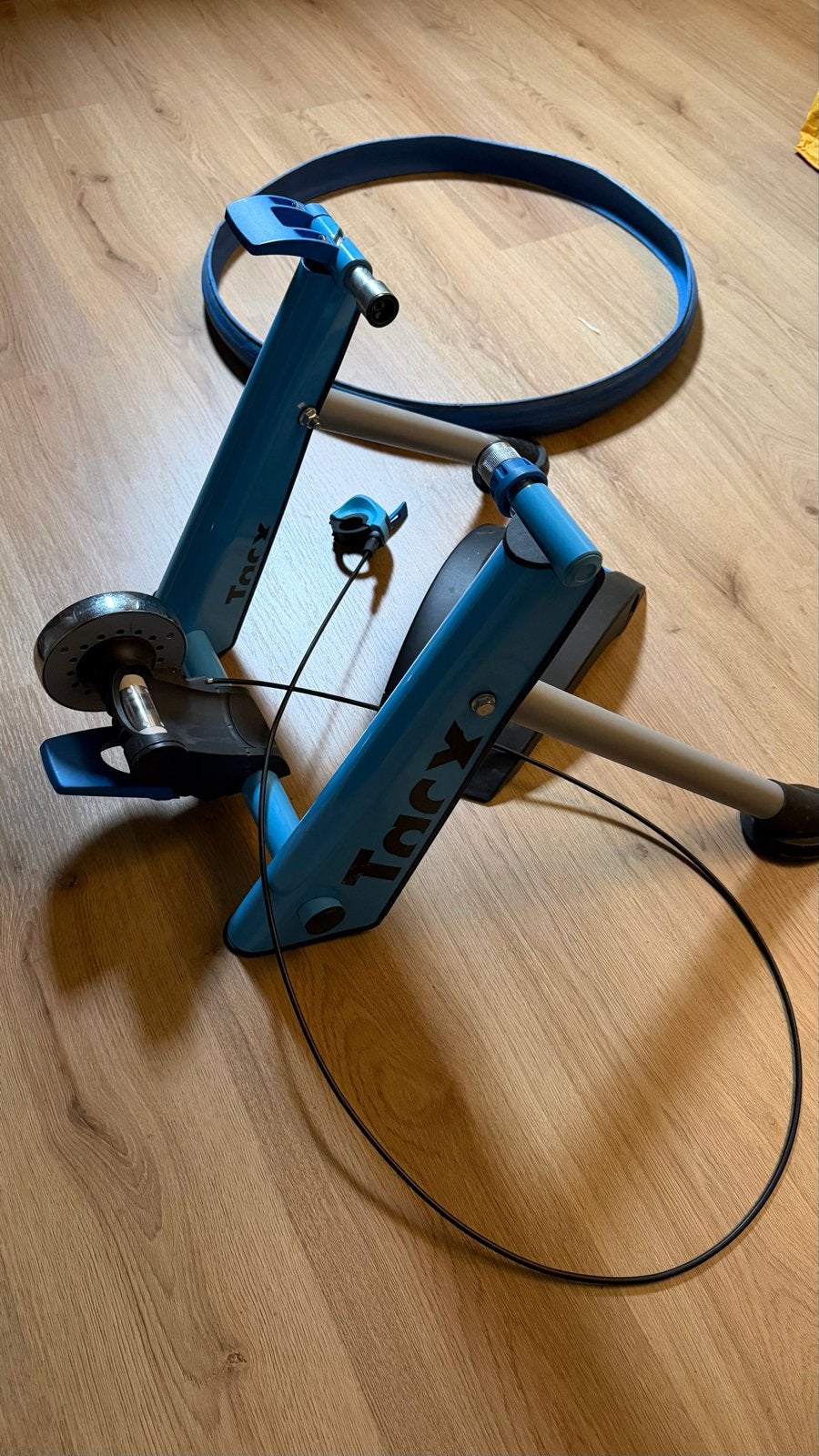 Tacx Flow fietstrainer met trainerband, Ophalen, Gebruikt, Overige typen, Staal