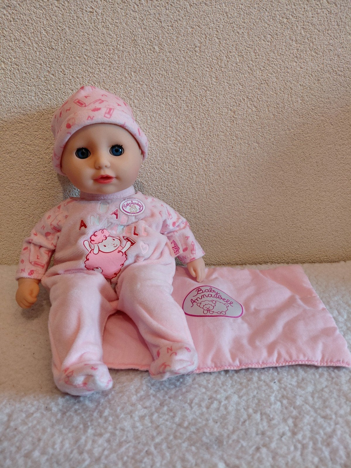 Mooie Kleine Baby Annabell Pop  🩷 = 36 cm., Kinderen en Baby's, Ophalen of Verzenden, Zo goed als nieuw, Babypop
