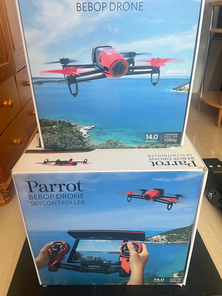 Parrot Bebop Drone met Skycontroller, Audio, Tv en Foto, Drones, Gebruikt, Cameradrone, Standaard kwaliteit, Parrot, 250 tot 900 gram