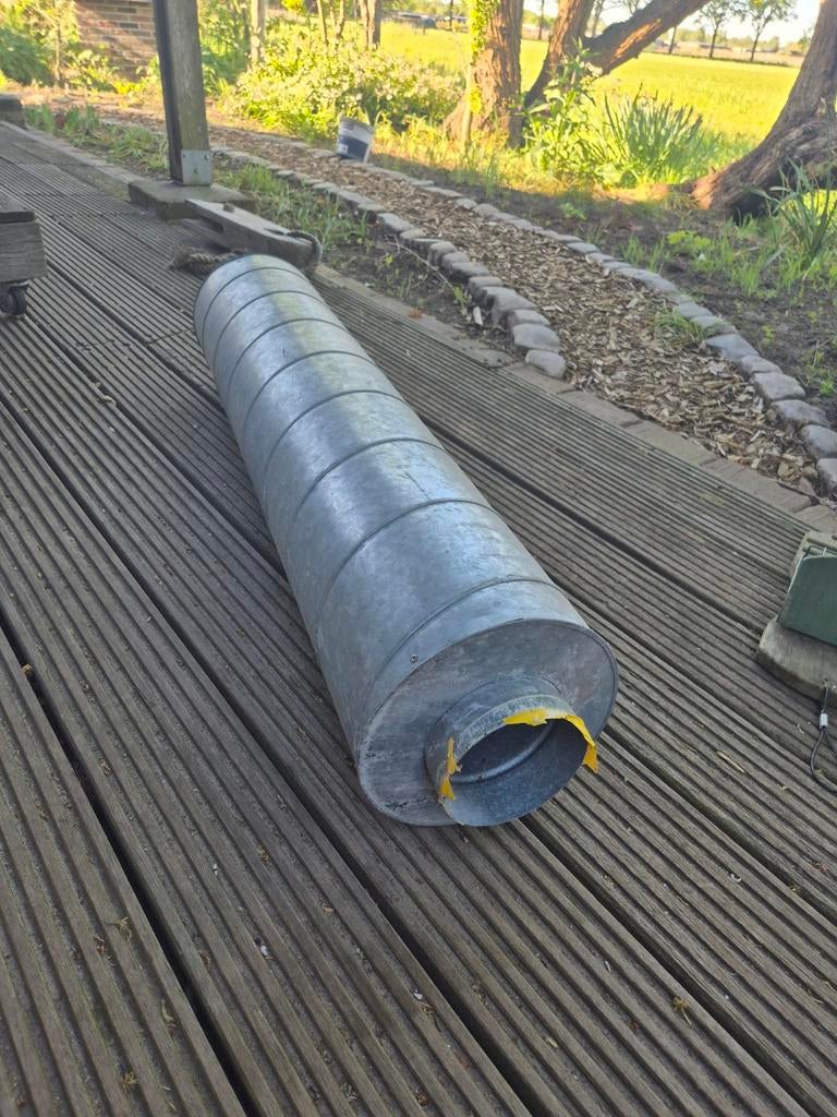 Demper spiro buis, Doe-het-zelf en Verbouw, Buizen en Afvoer, Ophalen, Pvc, 6 meter of meer, Overige typen
