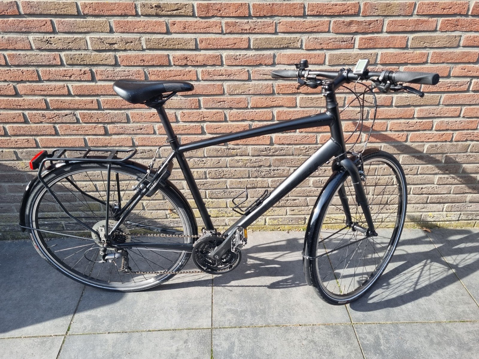 Specialized Iso 4210 herenfiets zwart 24 versnelling 28 inch, Fietsen en Brommers, Gebruikt, Velgrem, Versnellingen, 57 tot 61 cm