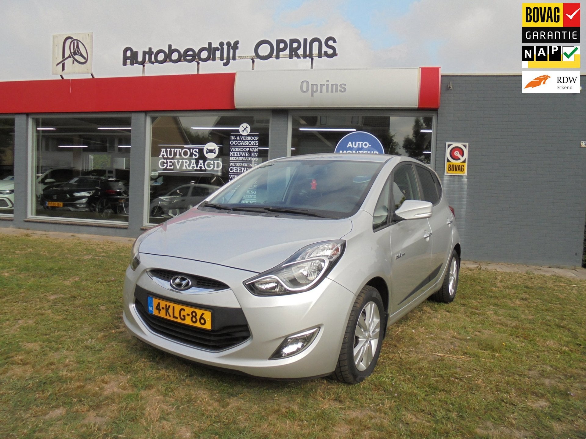 Hyundai Ix20 1.4i i-Magine incl Bovag Garantie, Airco, enz., Auto's, Hyundai, Stof, Gebruikt, Zwart, 4 cilinders