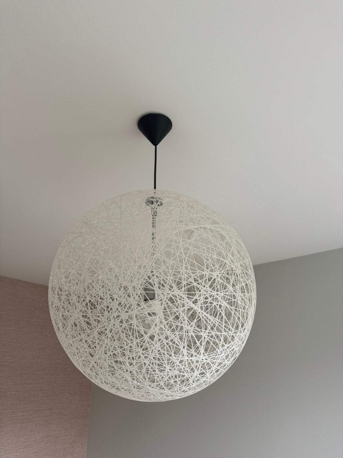 1x lamp Random Light II wit D50cm merk Moooi, Ophalen, Gebruikt, Kunststof, E27 (groot)