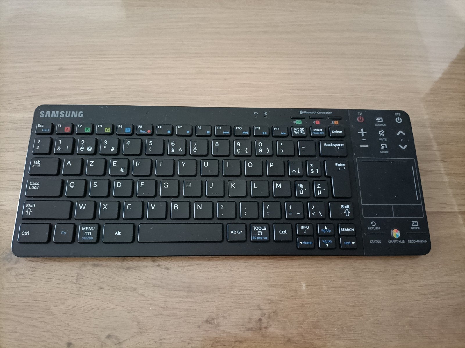 Samsung bluetooth toetsenbord, Ophalen of Verzenden, Azerty, Draadloos, Samsung