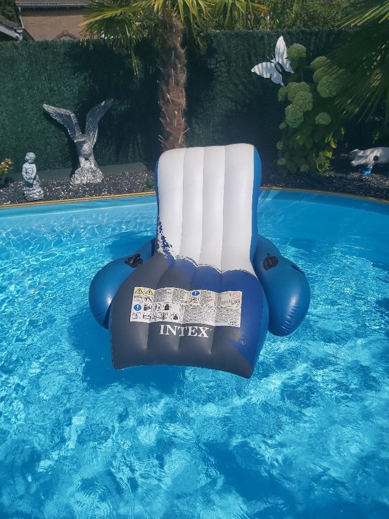 intex drijvende stoel zwembad, Tuin en Terras, Ophalen, Zo goed als nieuw, Overige typen