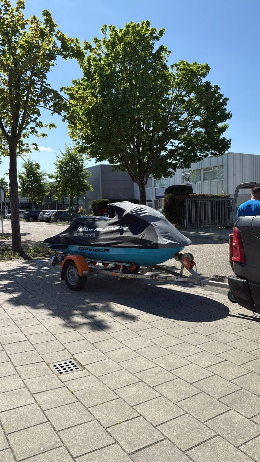 Yamaha Waverunner GP1800HO, Ophalen, Zo goed als nieuw, Minder dan 6 meter, Jetskitrailer
