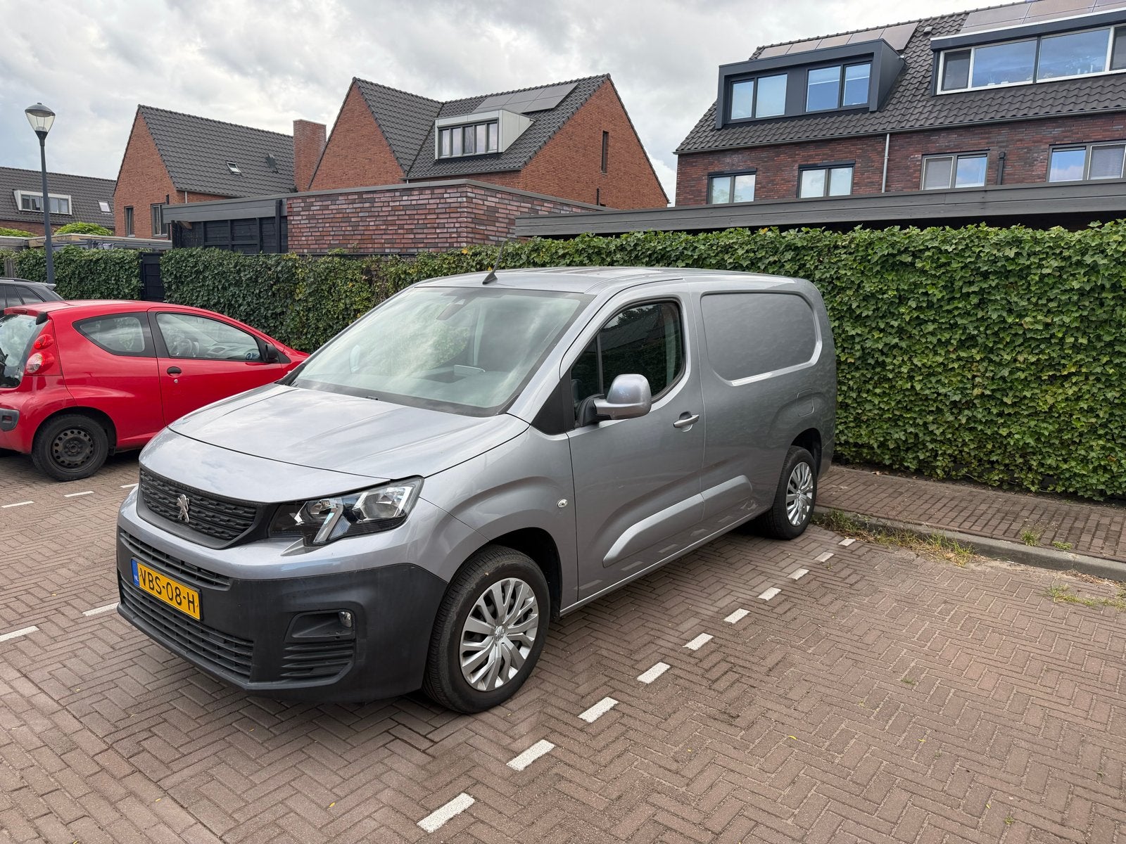 Peugeot Partner (Marge) 1.5 Bluehdi 100pk Long 3-zits 2019, Auto's, Voorwielaandrijving, Stof, 4 cilinders, Particulier