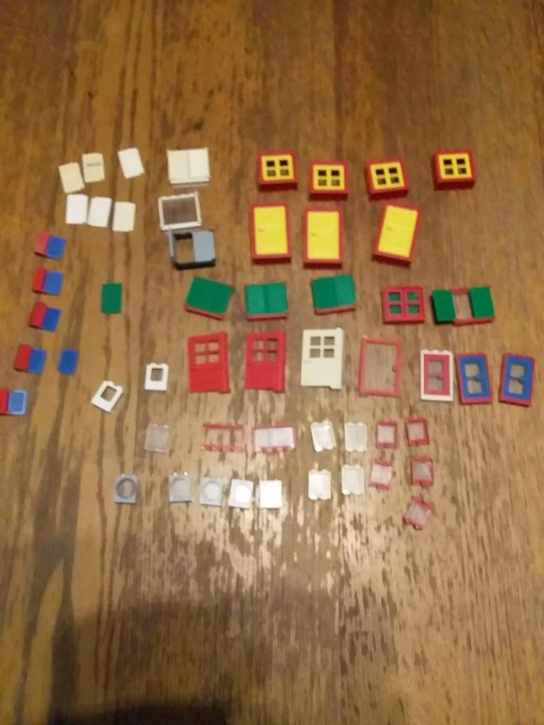 lego blokjes ramen en deuren, Ophalen of Verzenden, Gebruikt, Losse stenen, Lego