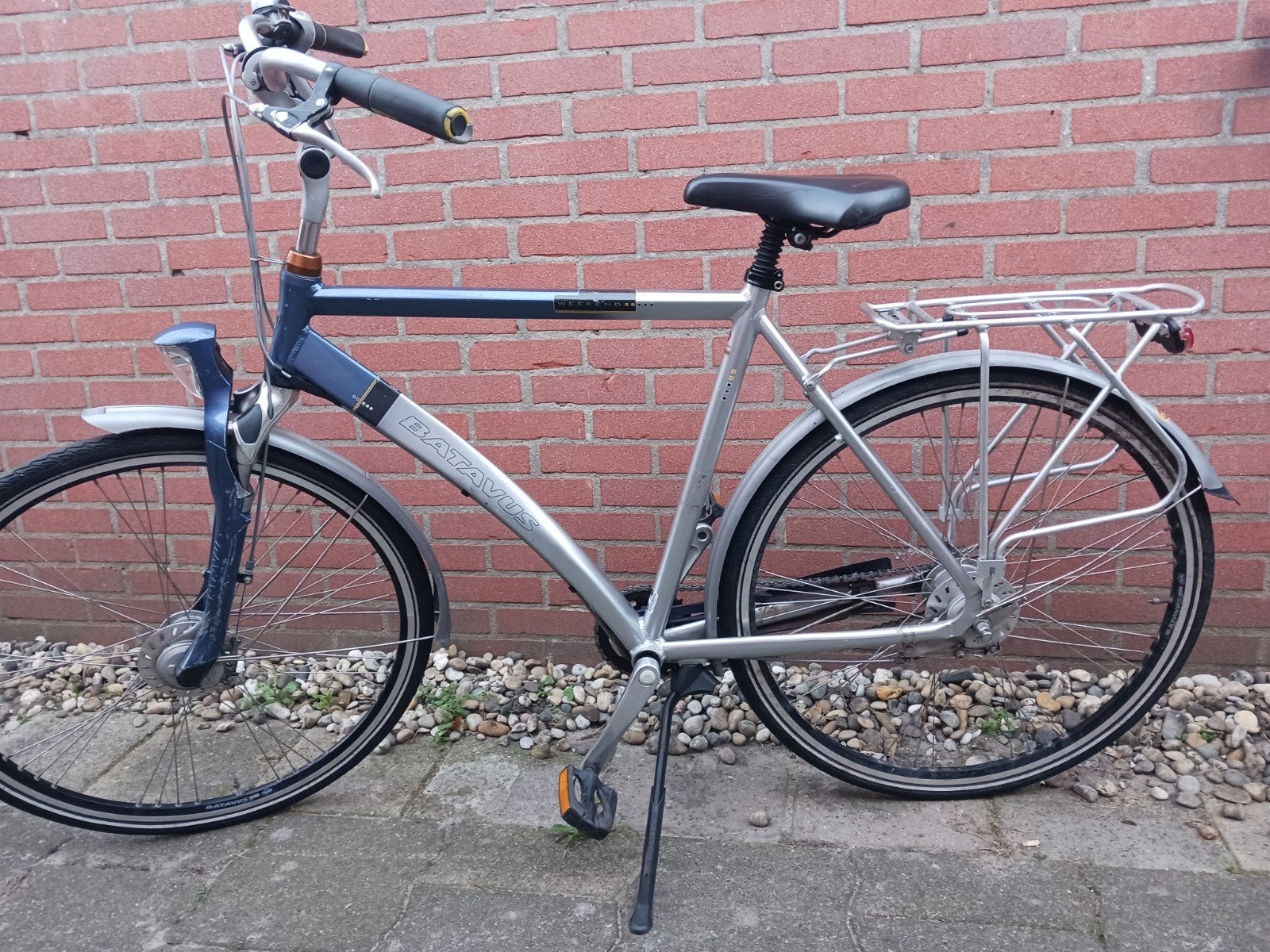 Batavus stadsfiets - Comfortabel en betrouwbaar, Fietsen en Brommers, Ophalen, Terugtraprem, Batavus, 53 tot 56 cm
