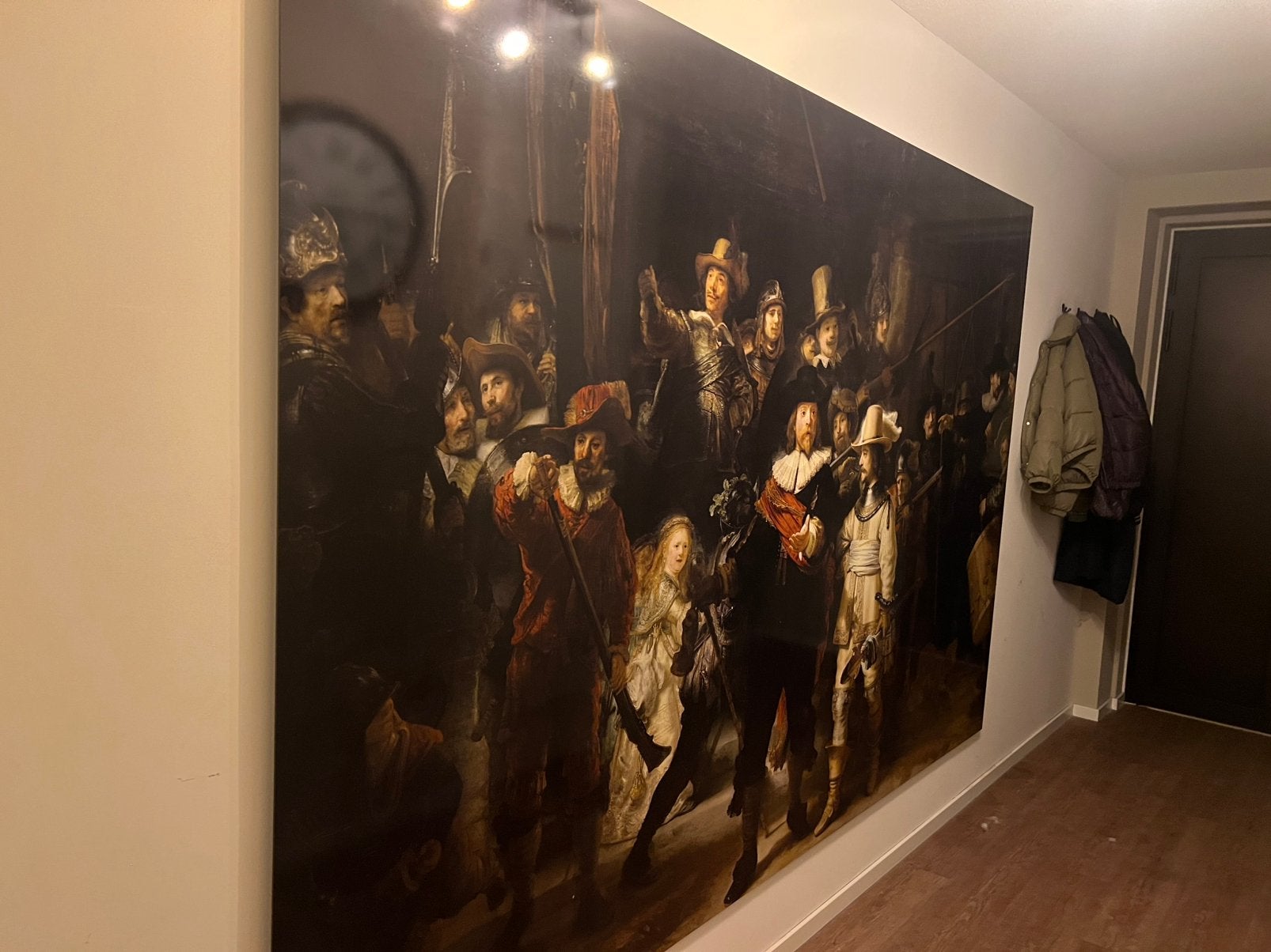 Grote wanddecoratie De Nachtwacht, Ophalen of Verzenden