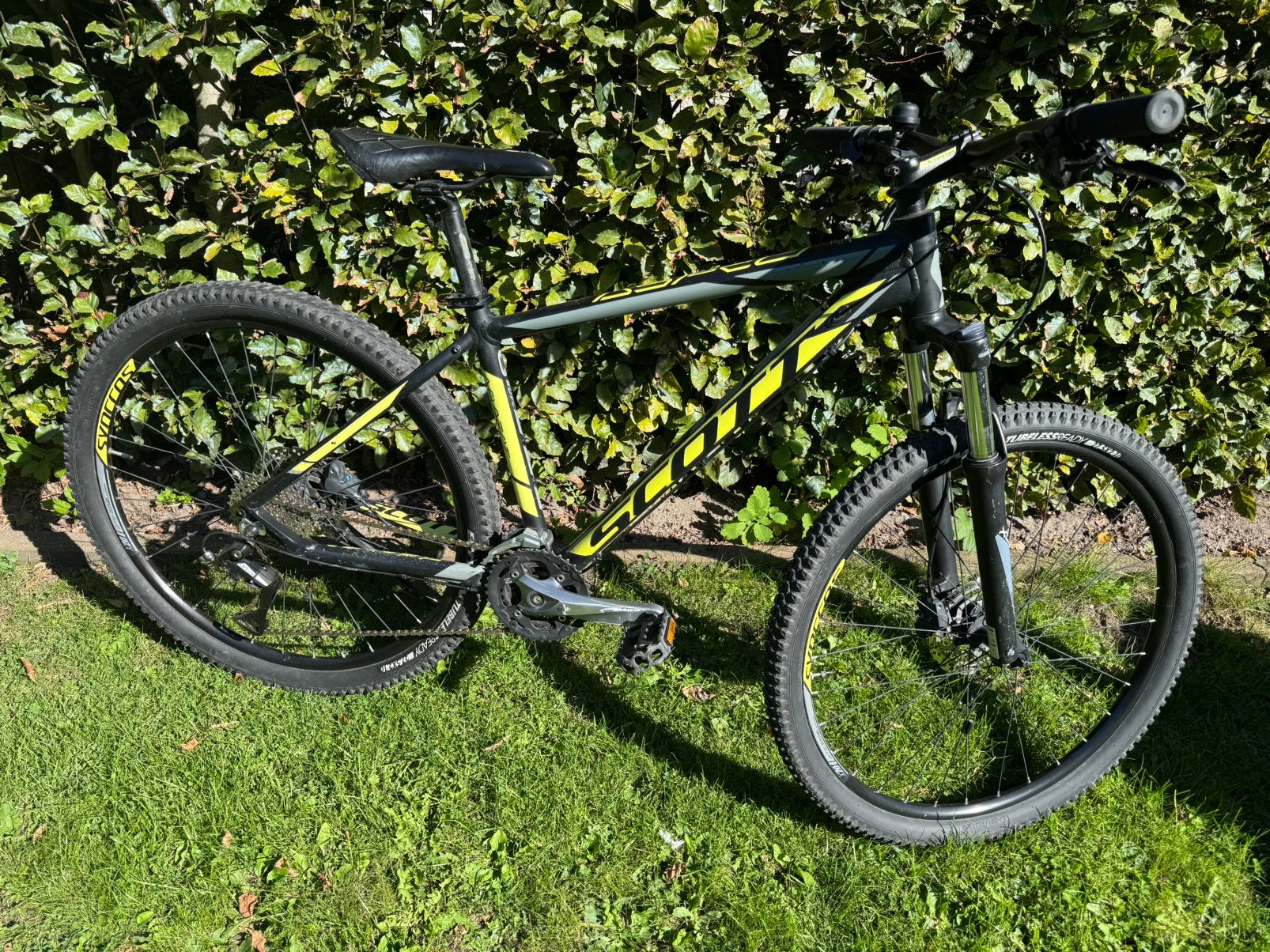 Scott aspect 740 kinderfiets mtb maat M 27,5 inch, Hardtail, Zo goed als nieuw, Schijfrem, Ophalen