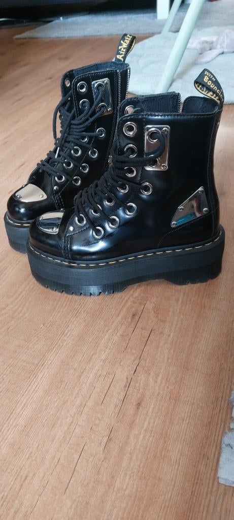 Dr Martens jadon max rebel maat 38, Ophalen, Zwart, Dr. Martens, Zo goed als nieuw