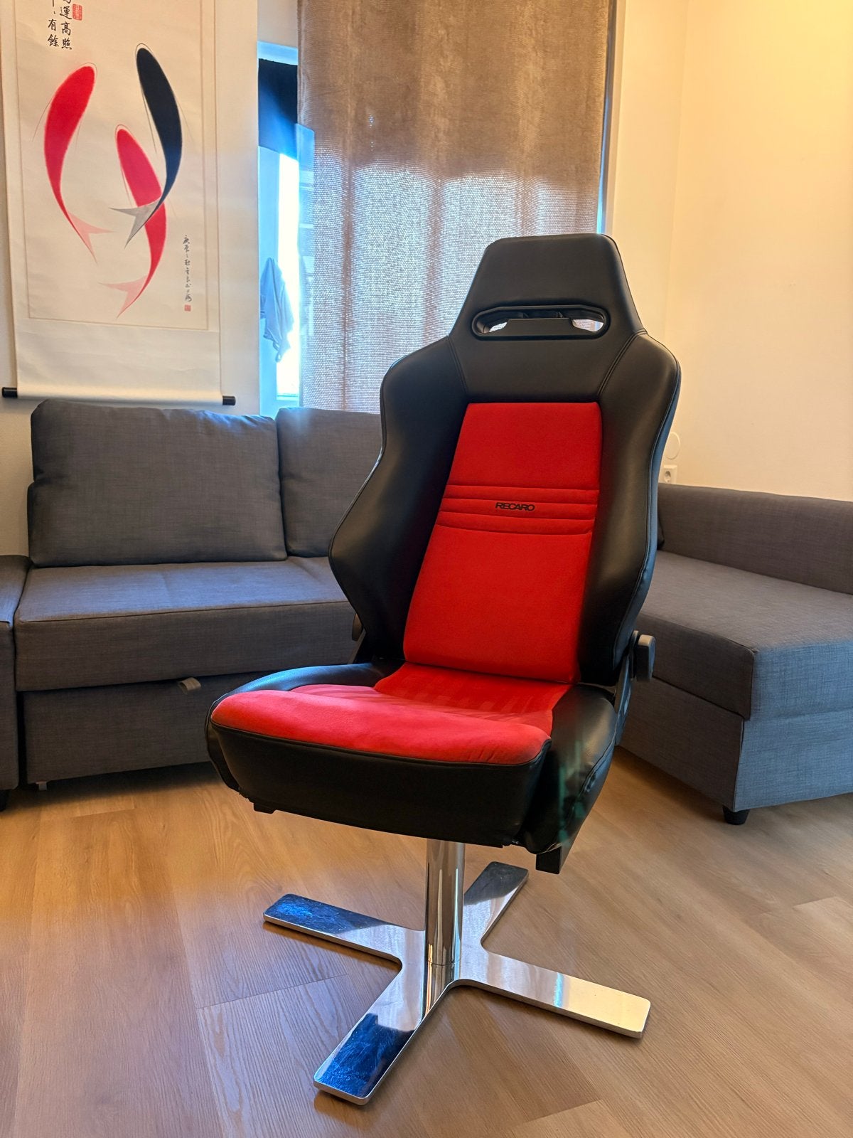 GAMING CHAIR RECARO Modular KBA 91284 Sportstoel Rood/Zwart, Auto diversen, Ophalen of Verzenden, Zo goed als nieuw