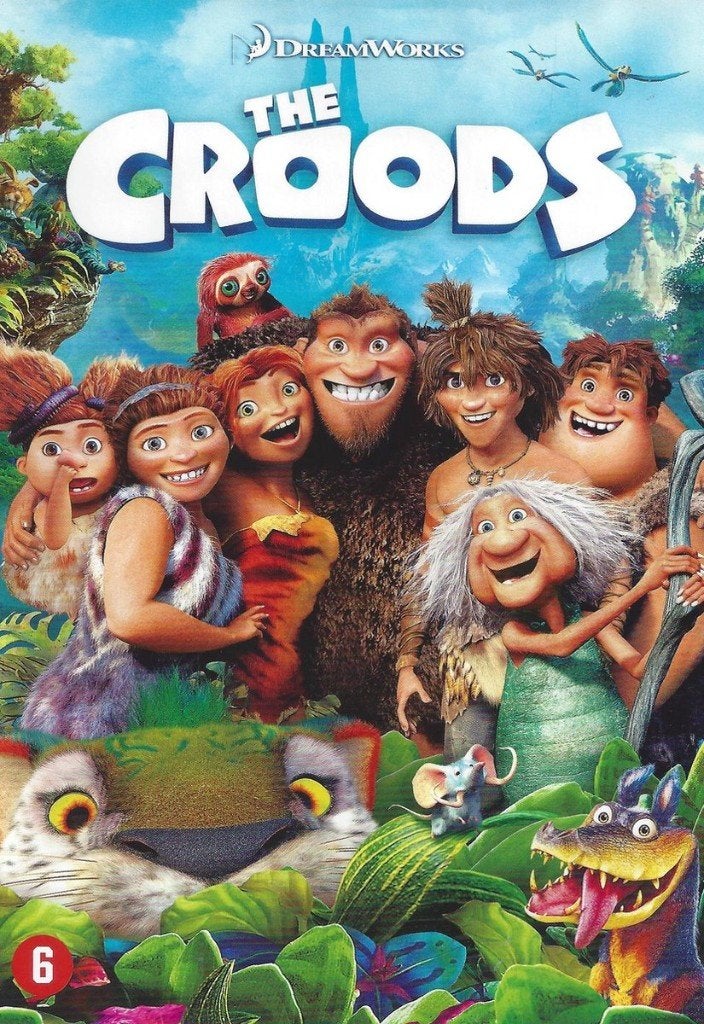 DVD The Croods, Cd's en Dvd's, Gebruikt, Tekenfilm, Amerikaans, Ophalen of Verzenden