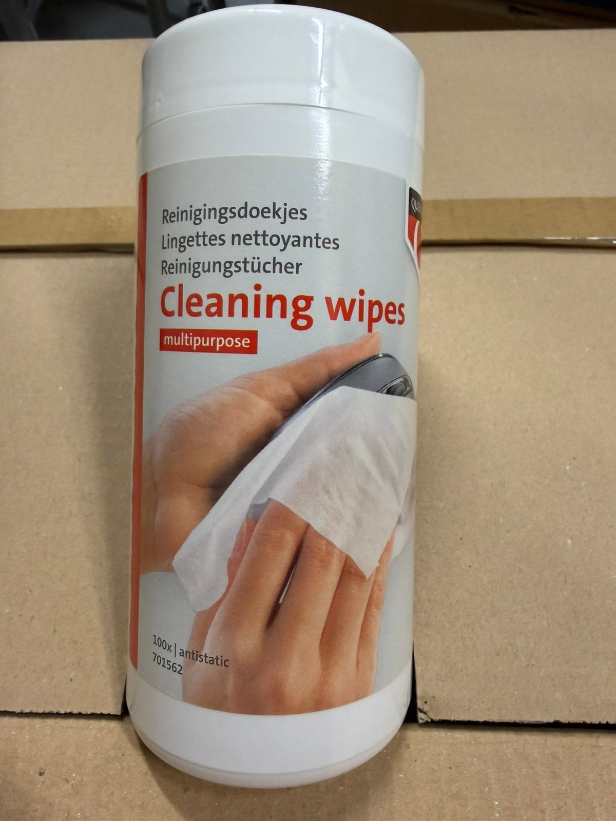 Cleaning wipes / Reinigingsdoekjes, Ophalen