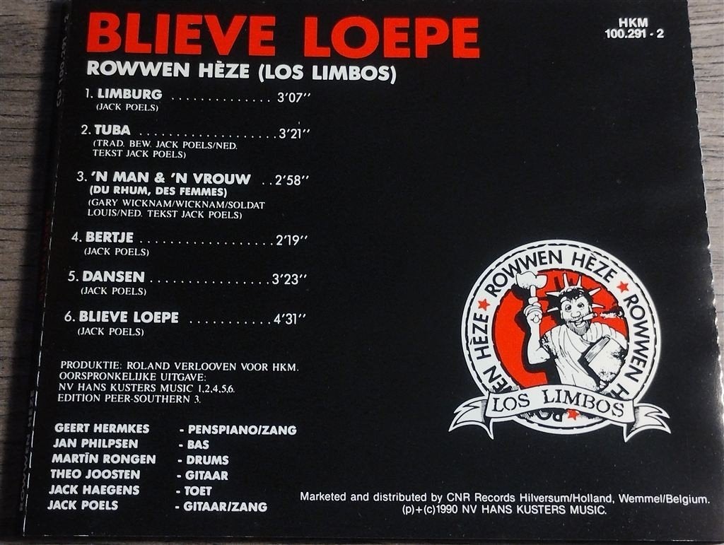 Rowwen Heze - Blieve Loepe, Ophalen of Verzenden, Gebruikt, Levenslied of Smartlap