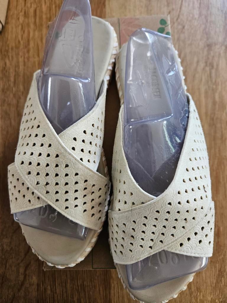 Nieuwe Ilse Jacobsen sandalen maat 39, Ophalen, Beige, Nieuw, Sandalen of Muiltjes
