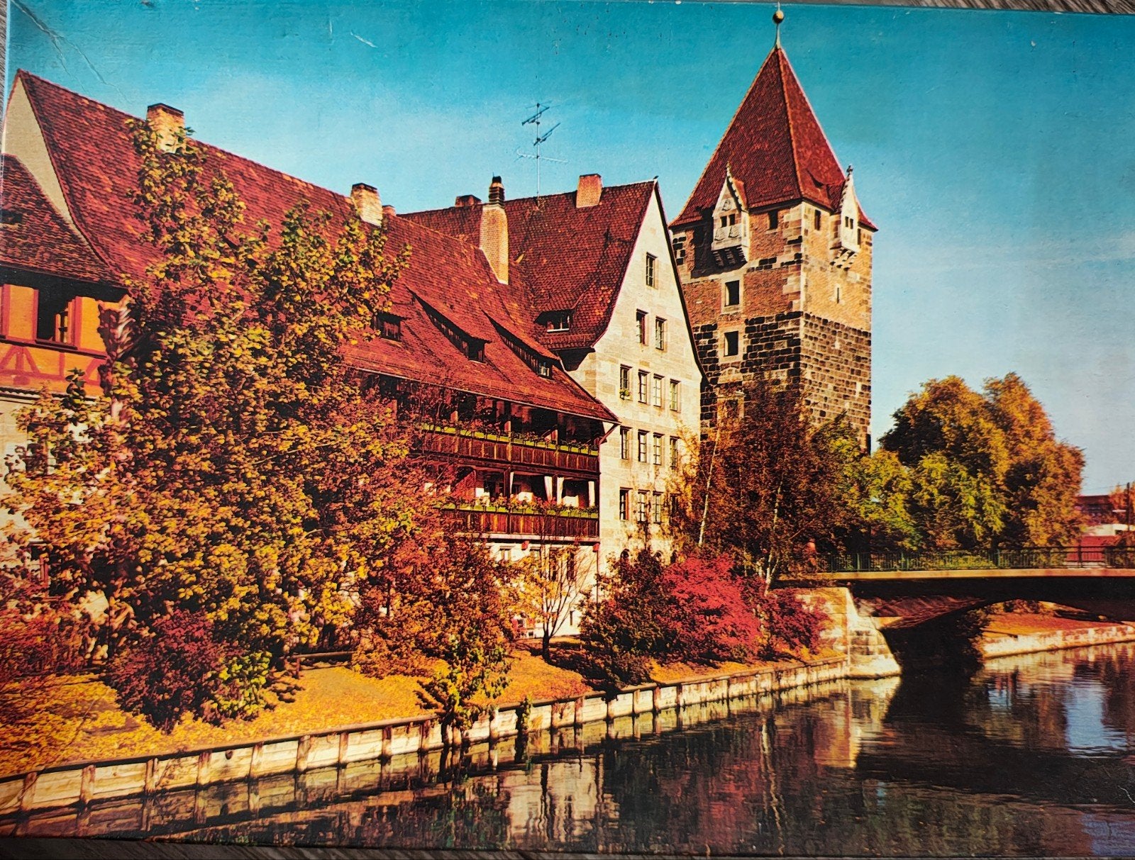 Vintage Legpuzzel Jaren '80 - Historisch Stadsgezicht, Ophalen of Verzenden, 500 t/m 1500 stukjes, Gebruikt, Legpuzzel