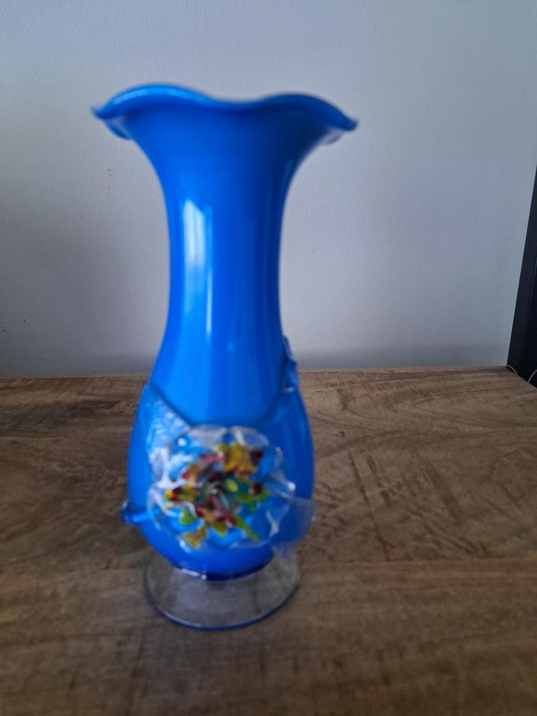 Murano vintage vaas gereserveerd, Ophalen of Verzenden