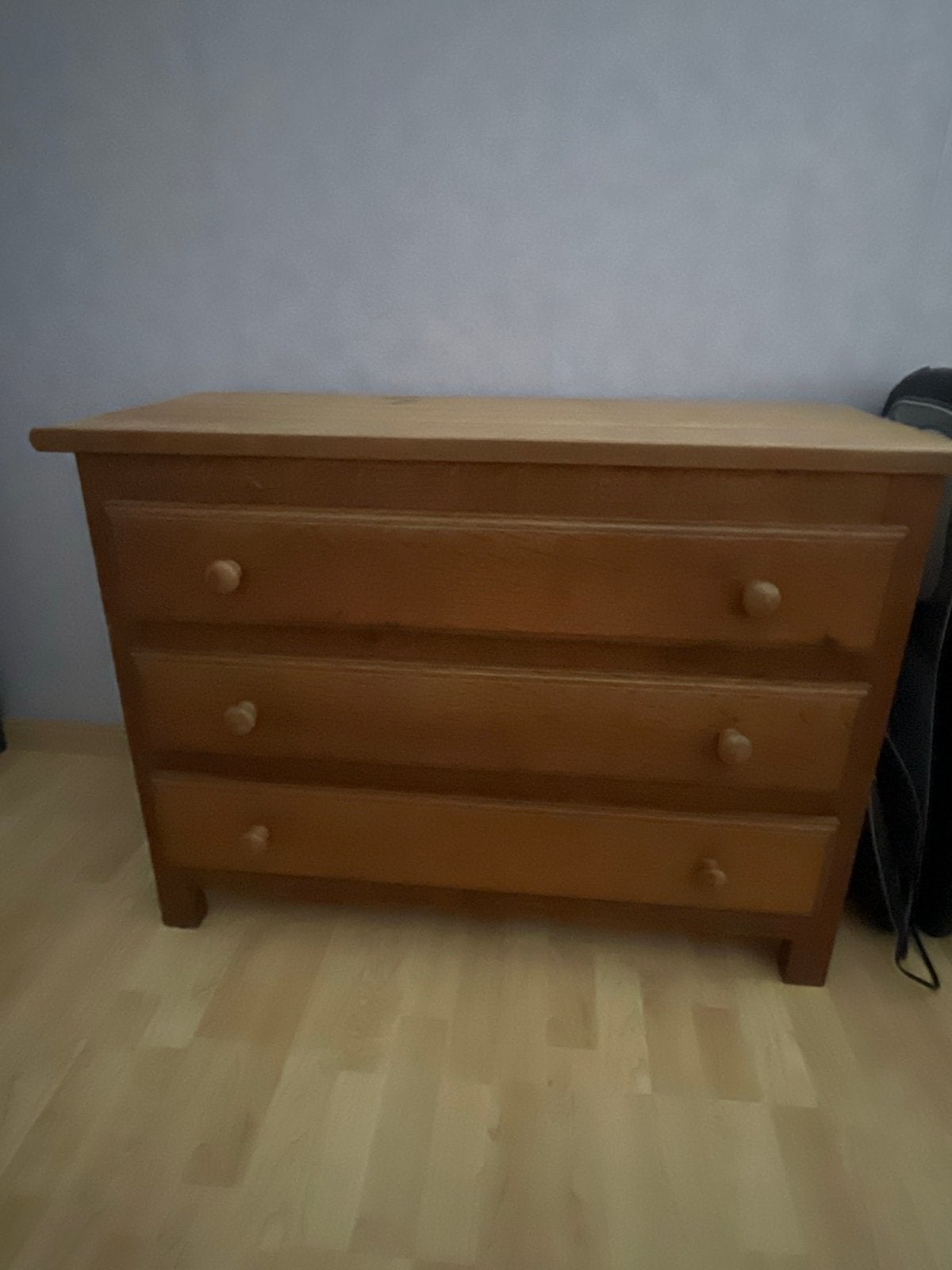 Massief eiken ladekast/commode - 105x47x75 cm, Gebruikt, 100 tot 150 cm, Eikenhout, Ophalen of Verzenden