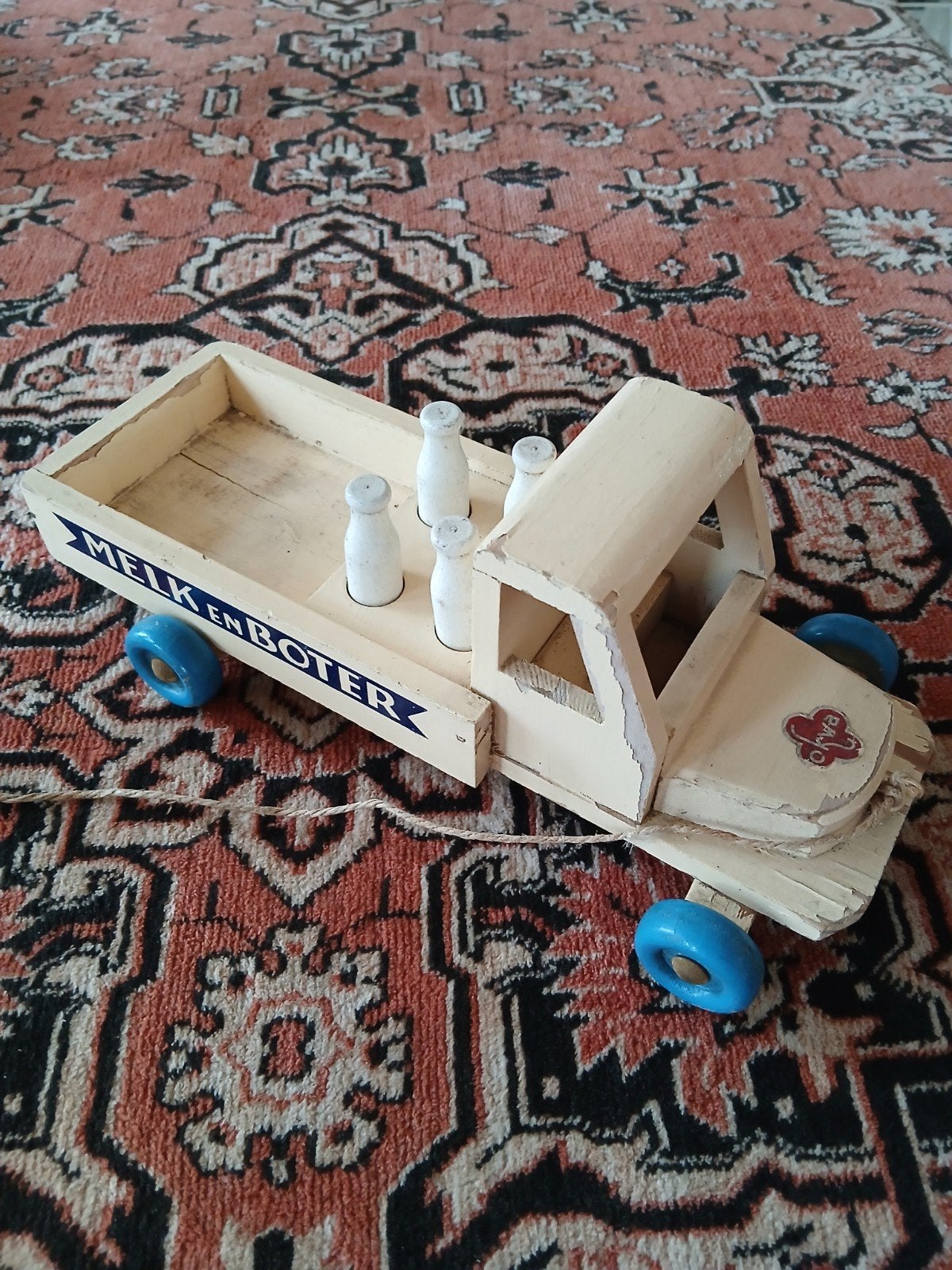 Jaren 50 Okwa melk en boter vrachtwagen, Antiek en Kunst, Ophalen of Verzenden
