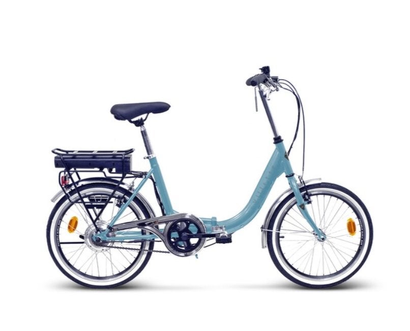 Electric Blue Vouwfiets, 20 inch of meer, Zo goed als nieuw, Totaal opvouwbaar, Dames