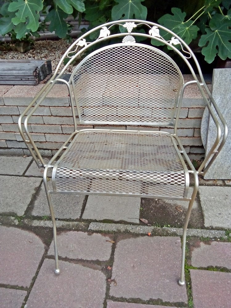 Kettler Toledo tuinstoel goudkleur, Tuin en Terras, Ophalen, Gebruikt, Metaal