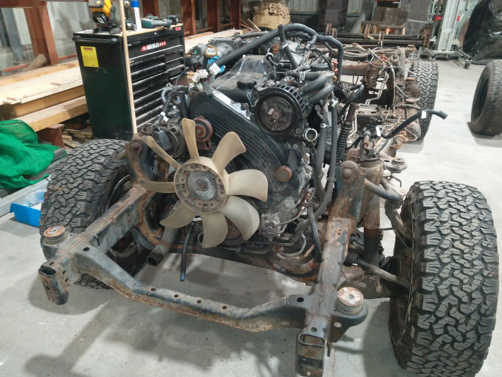 Toyota landcruiser HDJ100, Auto-onderdelen, Motor en Toebehoren, Ophalen, Gebruikt, Toyota