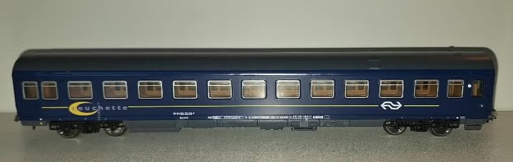Roco H0 44677 - 4-assig Slaaprijtuig van de NS in ovp, Wisselstroom, Ophalen of Verzenden, NS, Roco
