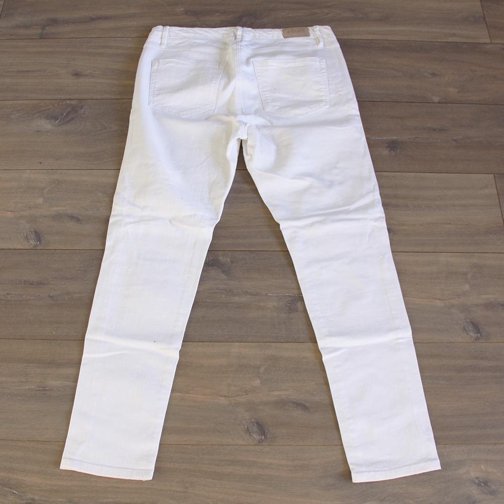 Mooie SuperTrash Ripped Broek Wit Skinny - 97 (W33) € 40,-, Supertrash, Wit, Ophalen of Verzenden, Zo goed als nieuw