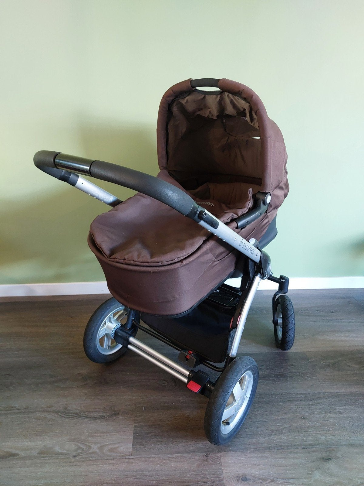 Maxi Cosi Mura Wandelwagen met Reiswieg en Accessoires, Kinderen en Baby's, Ophalen, Gebruikt, Luchtbanden, Combiwagen
