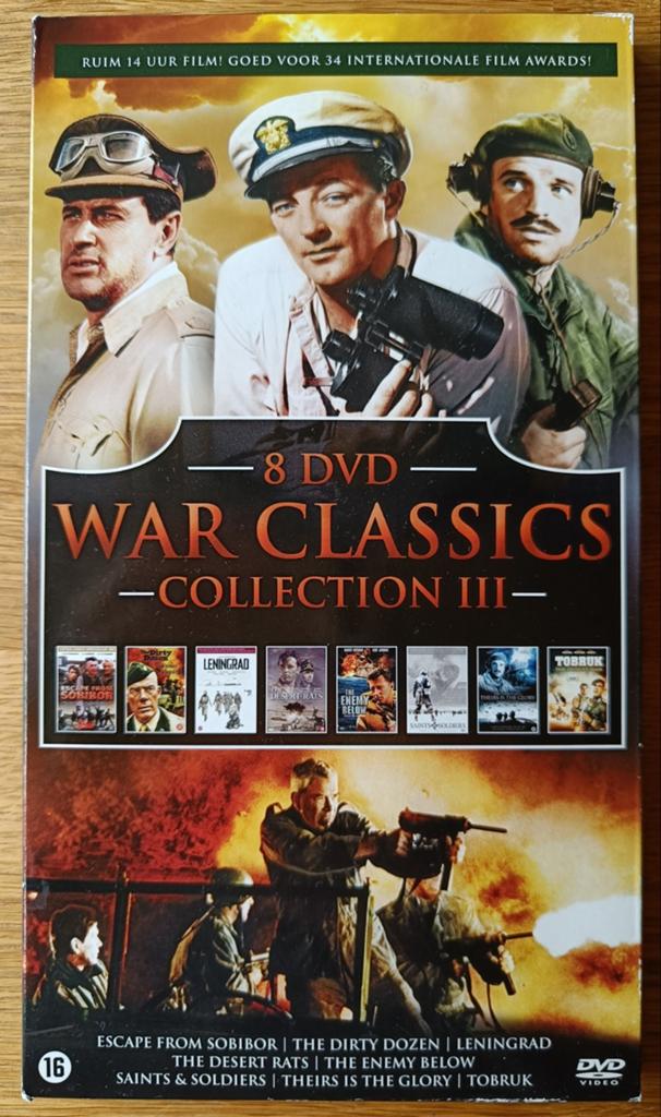 War Classics Collection III - 8 DVD Boxset, Vanaf 16 jaar, Ophalen of Verzenden, Zo goed als nieuw, Boxset