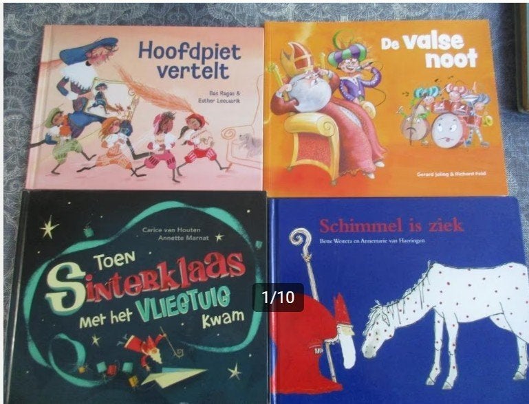 5 zgan sinterklaas boeken ( 2 van Douwe Egberts) - 1,00 pst, Diversen, Sinterklaas, Ophalen of Verzenden, Zo goed als nieuw