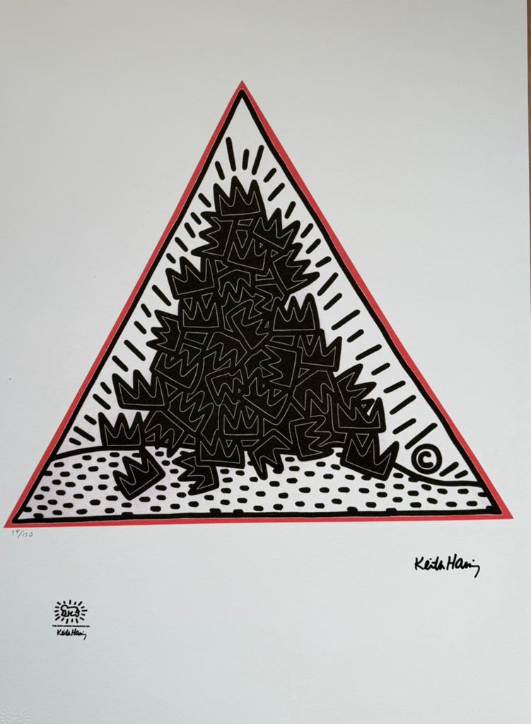 Keith Haring (1958-1990),Gelimiteerde oplage24/150, Verzenden, Zo goed als nieuw