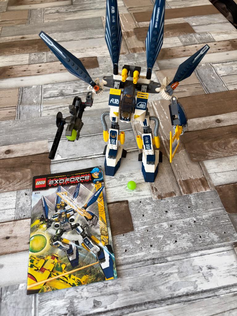 Lego Exo-Force 8101, 8103 en 8113, Gebruikt, Overige thema's, Lego, Ophalen of Verzenden