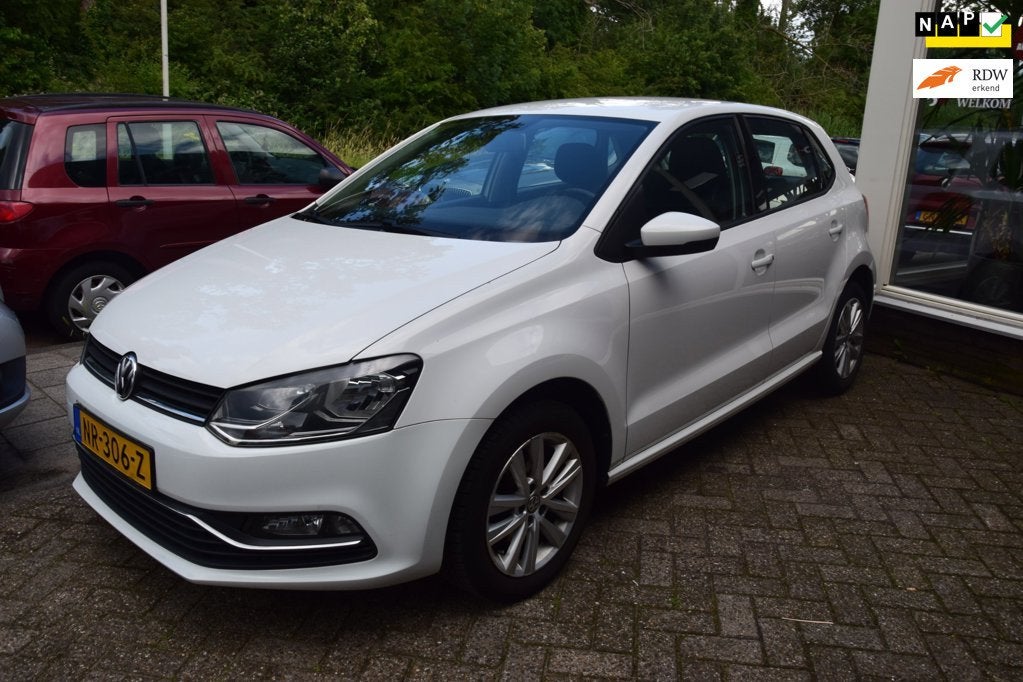 Volkswagen Polo 1.2 TSI Comfortline, Euro 6, 4 cilinders, Wit, Origineel Nederlands